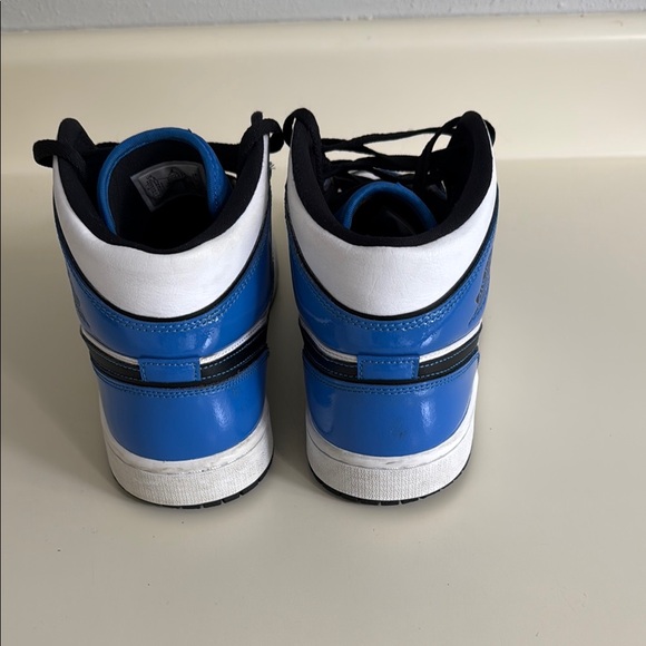 Jordan 1 SE Mid Signal Blue - Picture 5 of 9